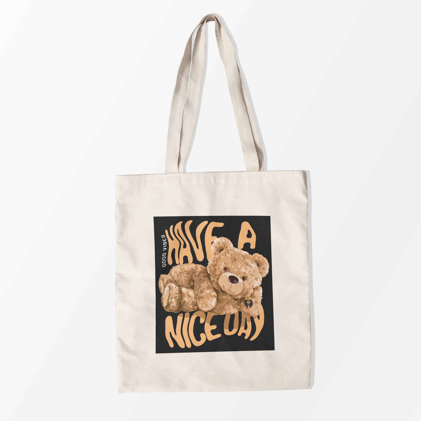 Have A Nice Day Bears Tote Bag