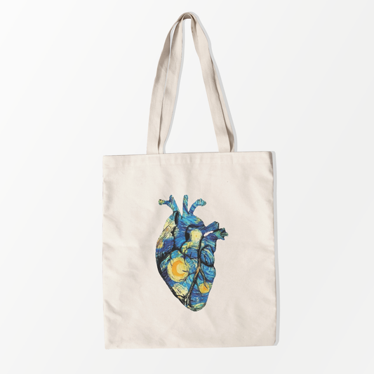 VAN GOGH Heart Tote Bag